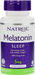 Melatonin TR 5 mg Time Release 100 Tabletter