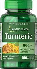 Turmeric - Gurkemeje 800 mg 100 Kapsler