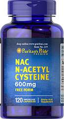 N-Acetyl Cysteine 600 mg 120 Kapsler