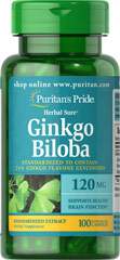 Ginkgo Biloba 120 mg 100 Capsules