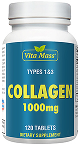Collagen 1&3 - Kollagen 1000 mg - 120 Tabletter