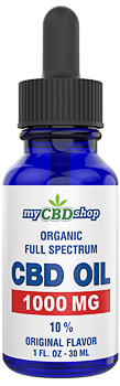 CBD OLIE -10 % -  Fuldt Spektrum - 1000 mg - 30ml